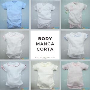 Body de Manga Corta