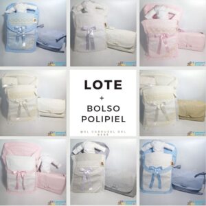 Lote con Bolso Polipiel